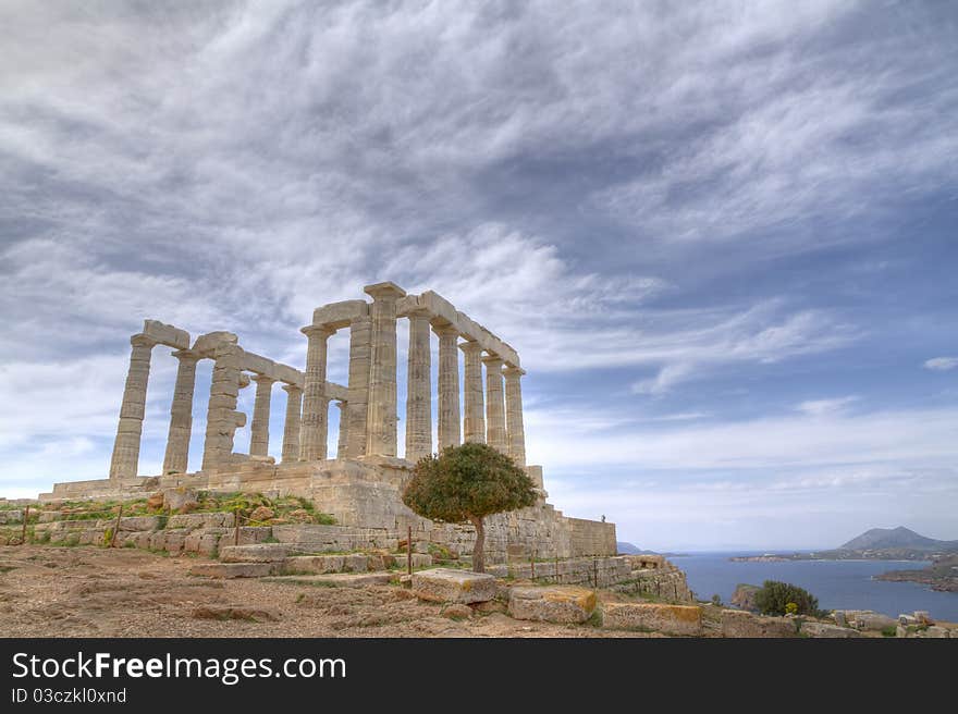 Temple of poseidon in Sounio