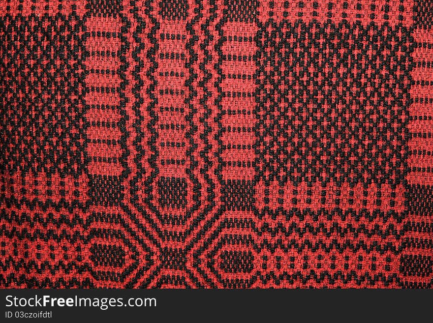 Handmade patchwork textiles of Greek traditional art