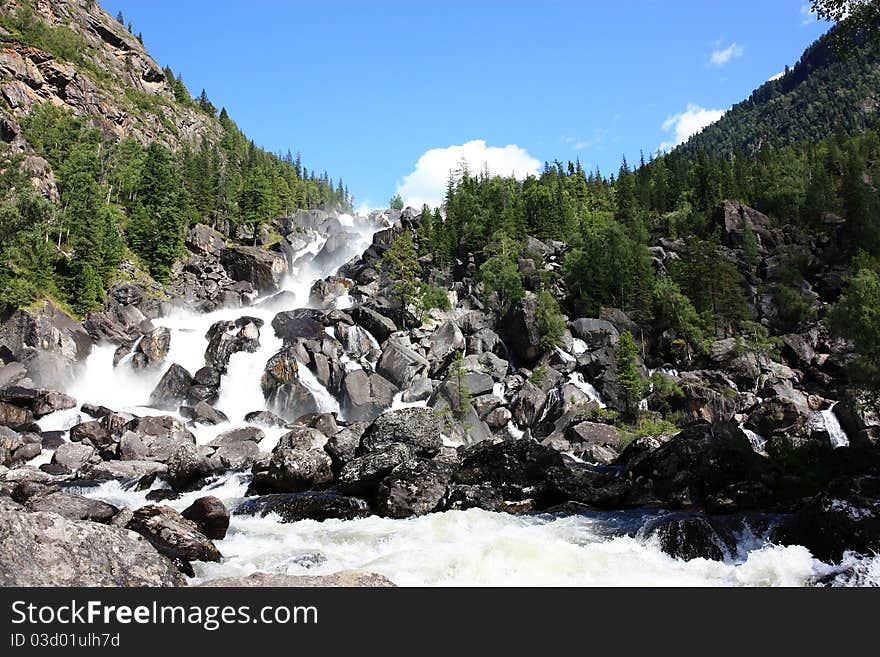 Uchar waterfalls