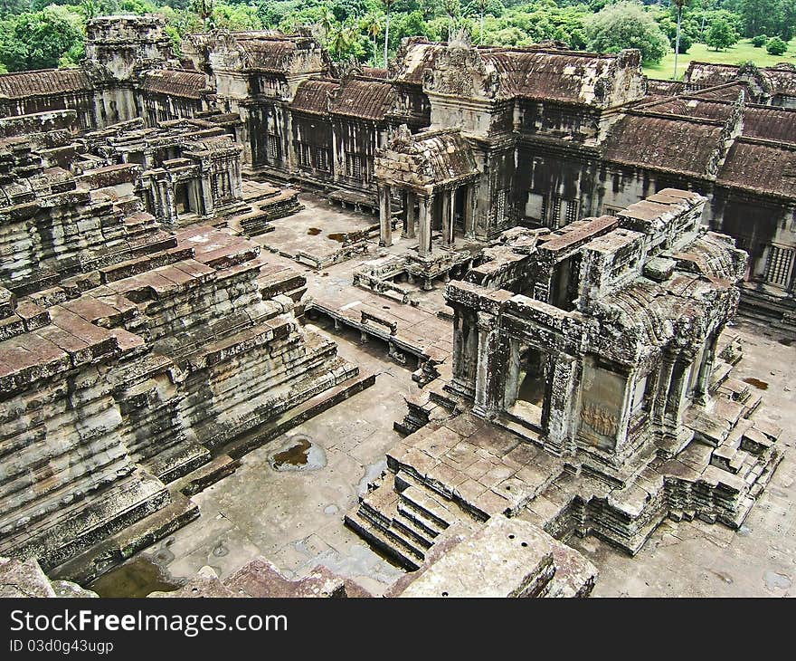 Angkor Wat Ruines