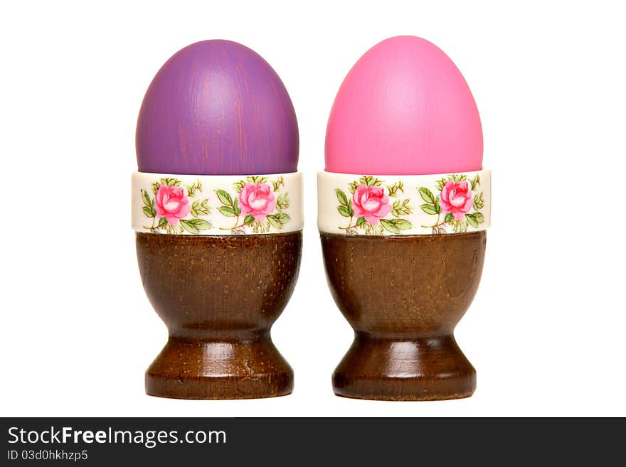 Pink And Purple Easter Egg