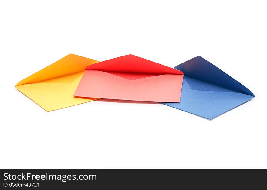 Colorful Empty Envelopes