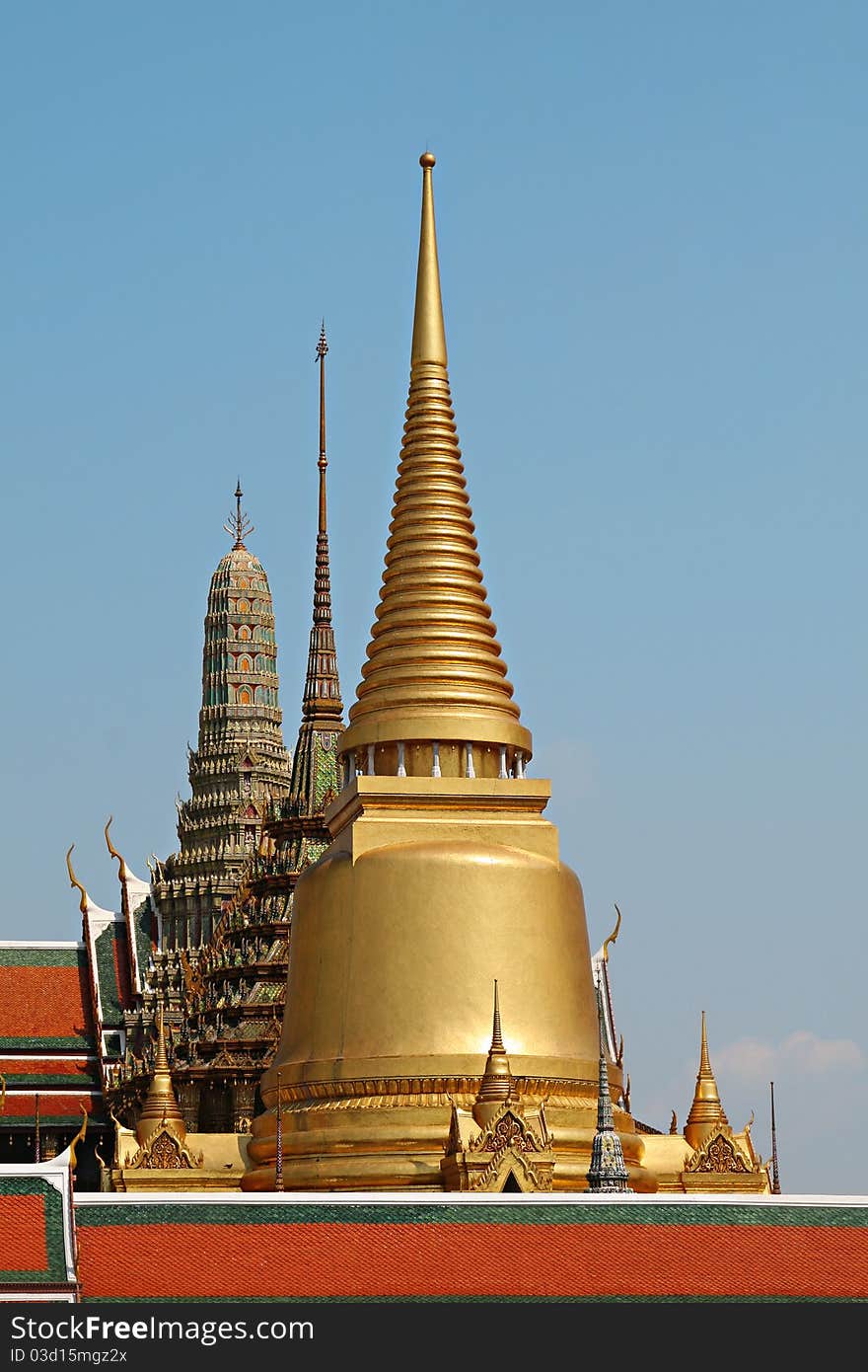 Buddist stupas