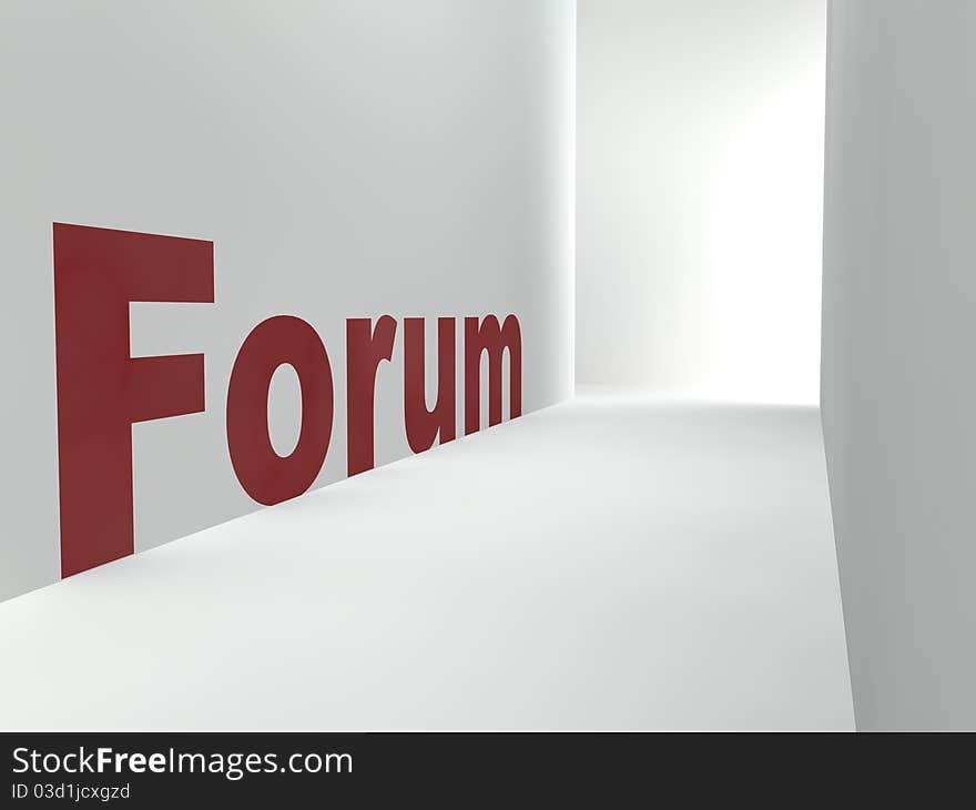 Forum word