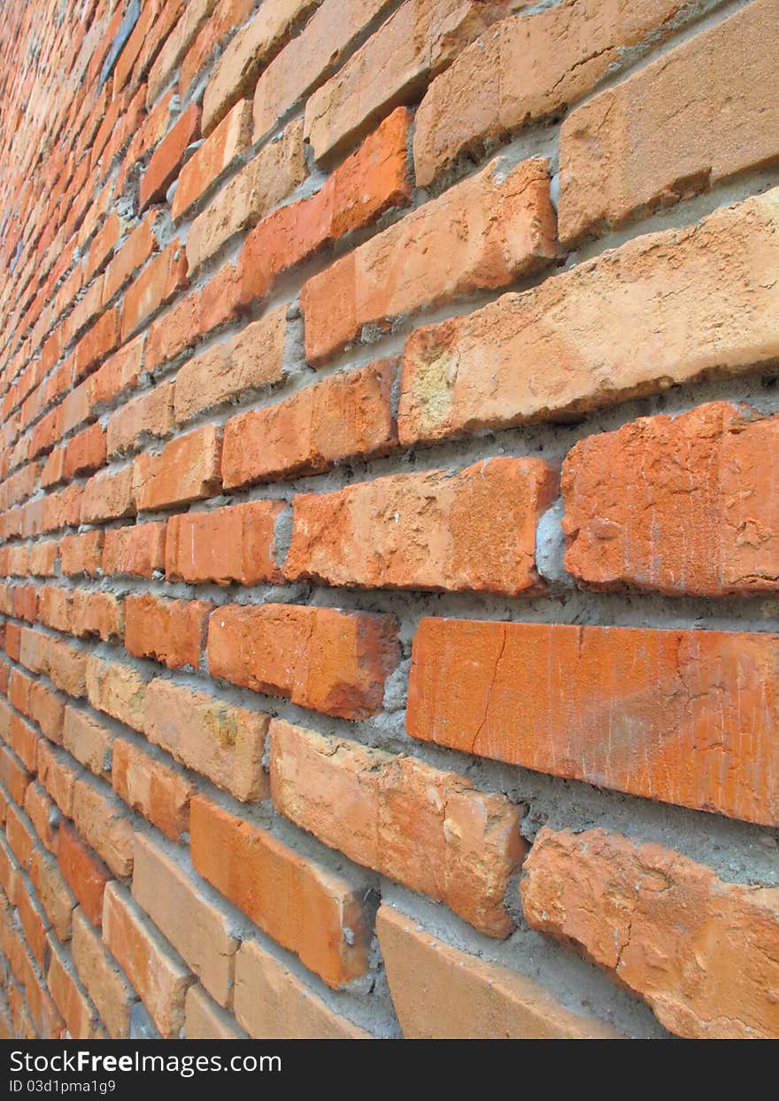 Brick wall