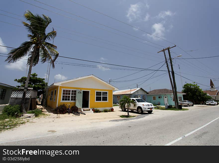 Caribbean Colorfull Houses