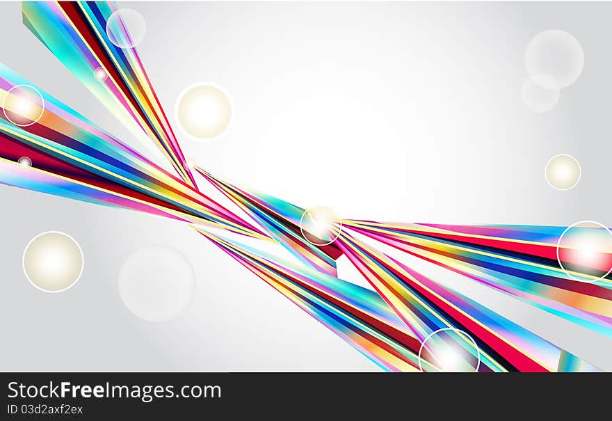 Bright business background with multicolor lines. Bright business background with multicolor lines