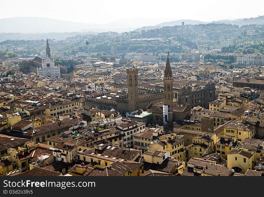 Florence from the Bell Tower