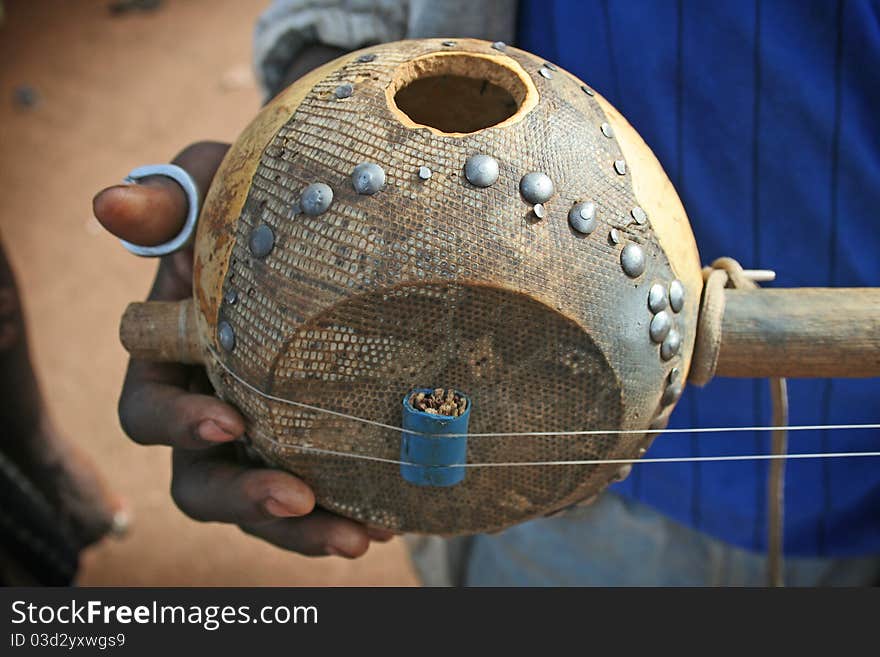 Ethnic African Instrument from Mali