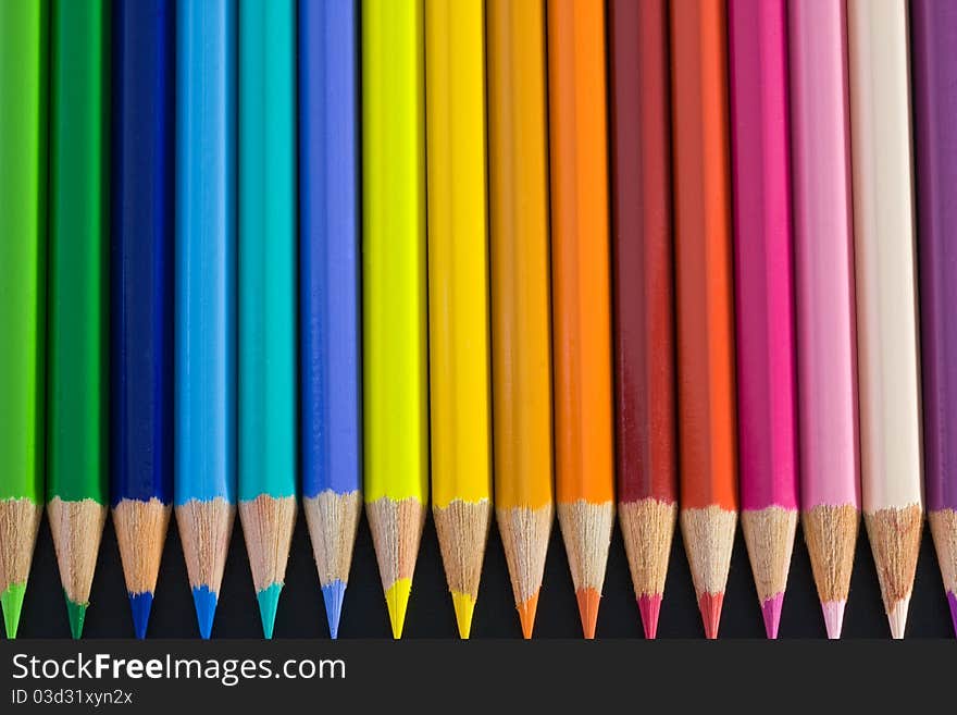 Colored pencils