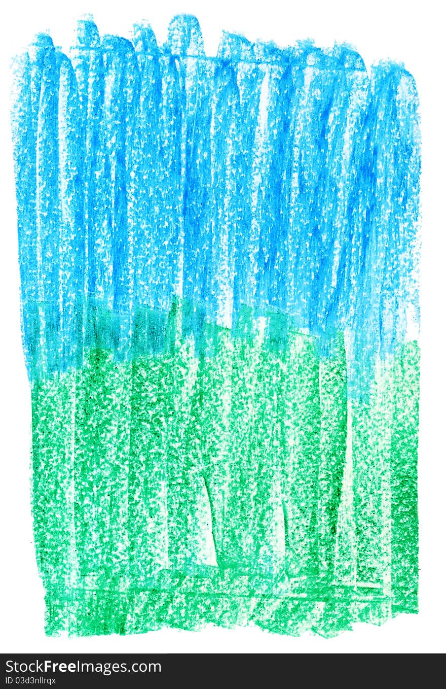 Green and blue background