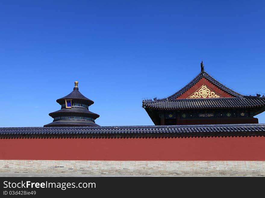 The Temple of Heaven in Beijing,China