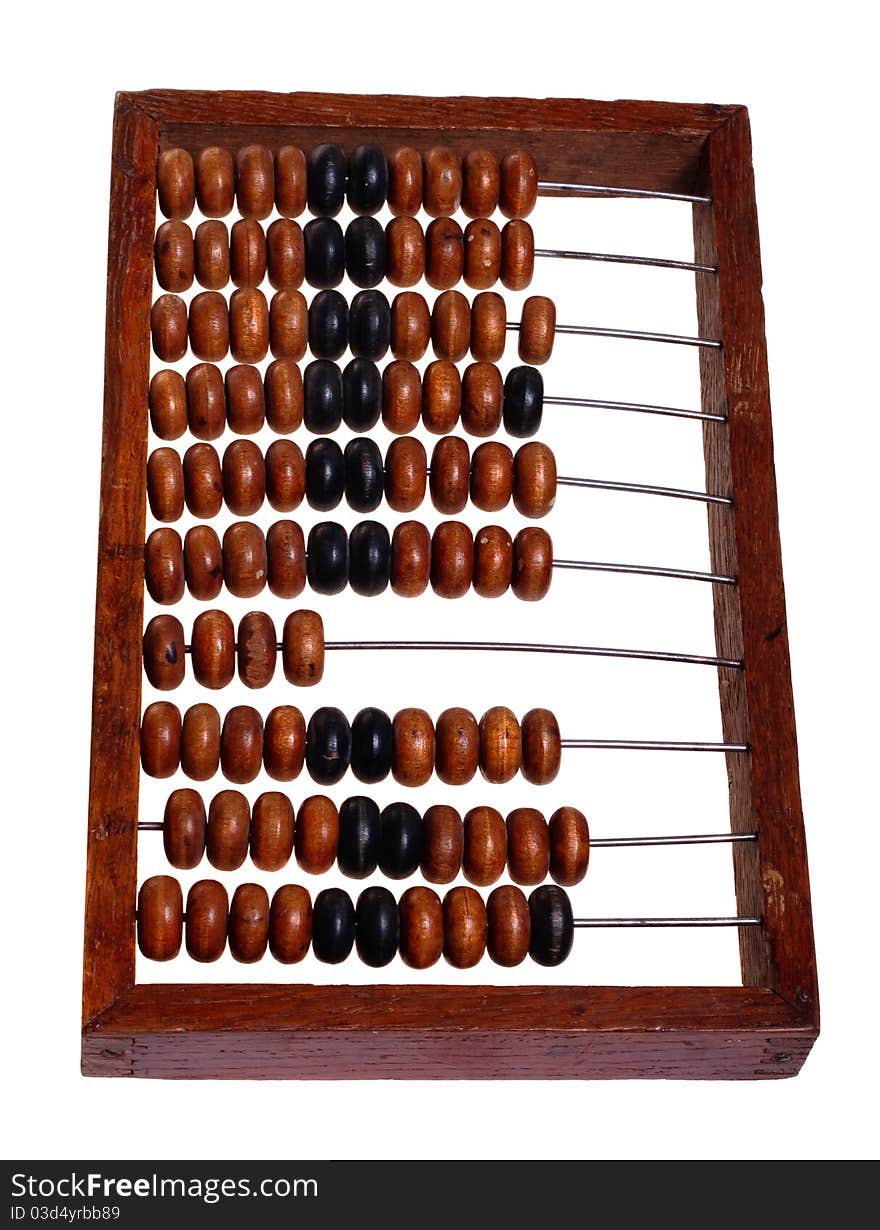 Old abacus (retro).