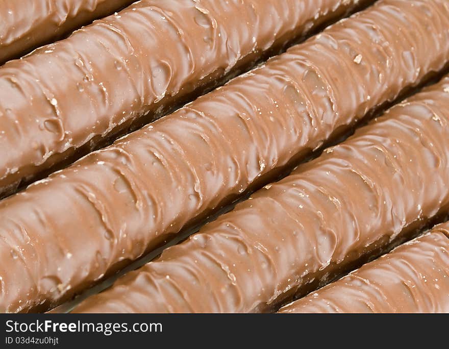 Chocolate Bars. Background