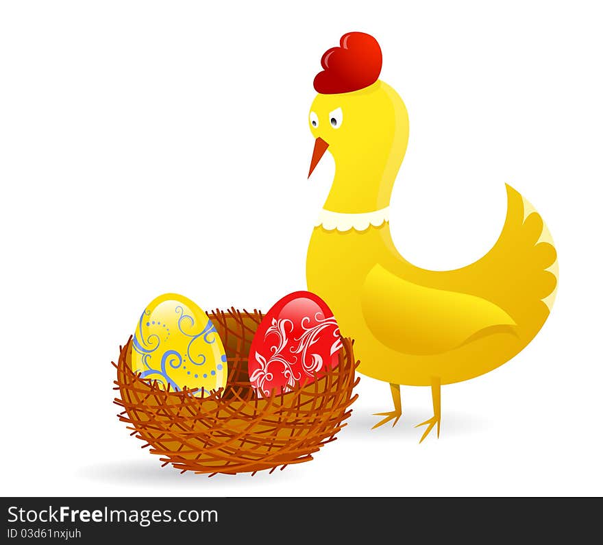 Easter chick