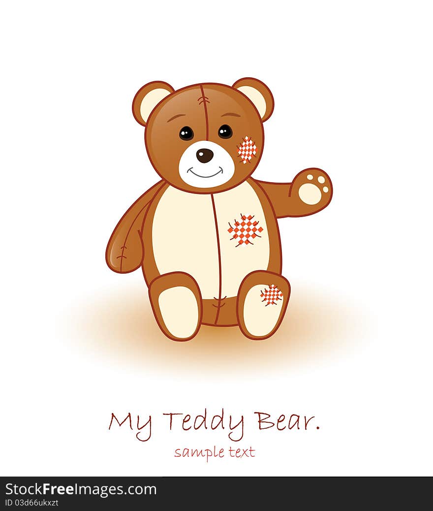 Cute Brown Teddy Bear