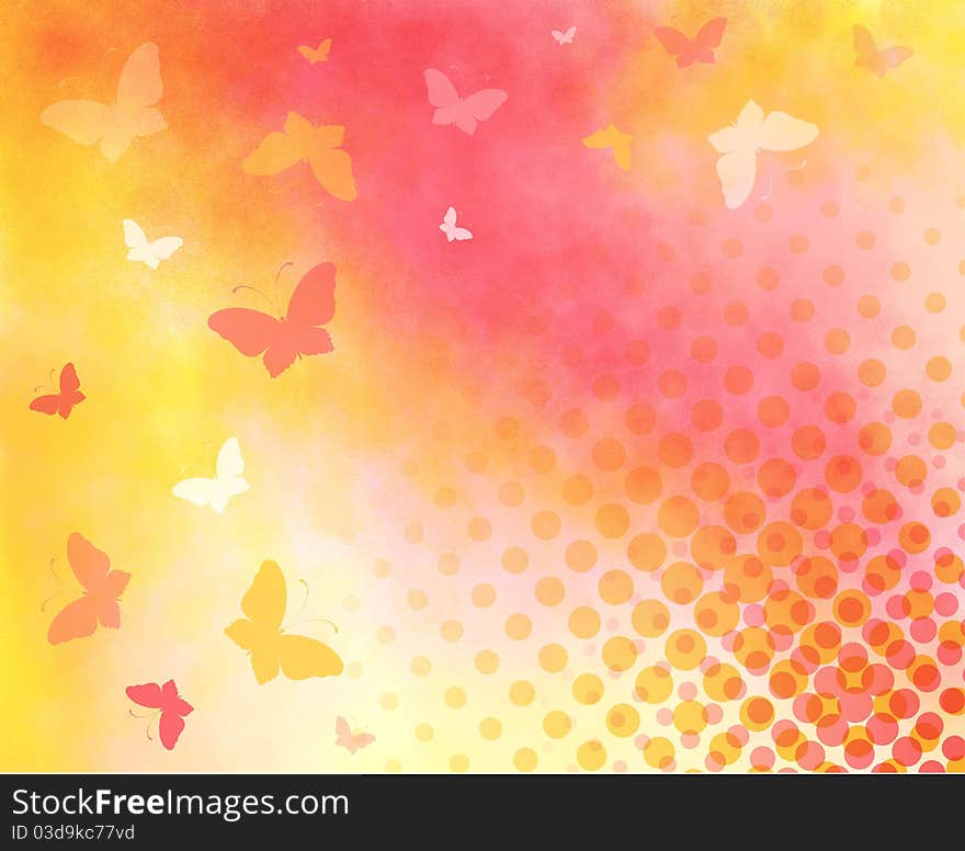 Abstract light background for a design