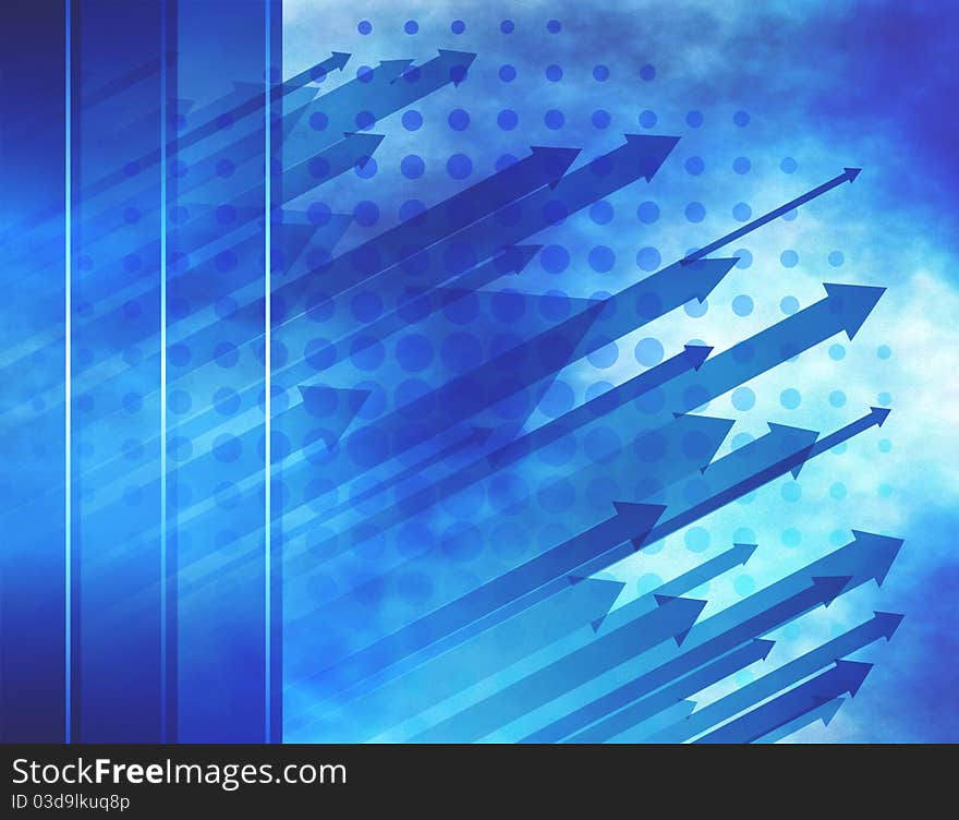 Abstract light blue background