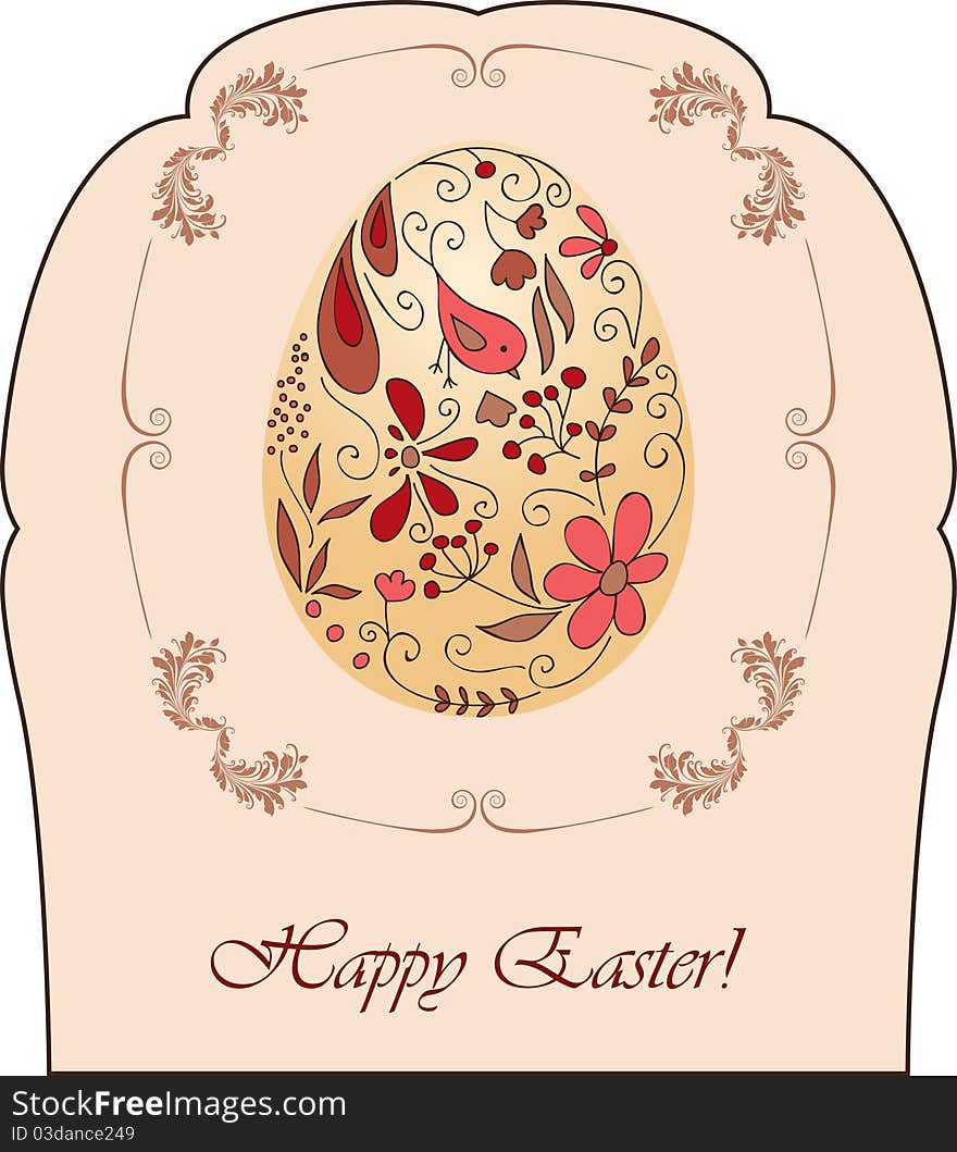 Vintage Easter Card