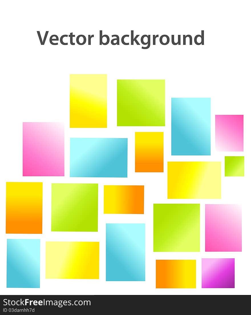 Colorful tiles background with copyspace. illustration. Colorful tiles background with copyspace. illustration