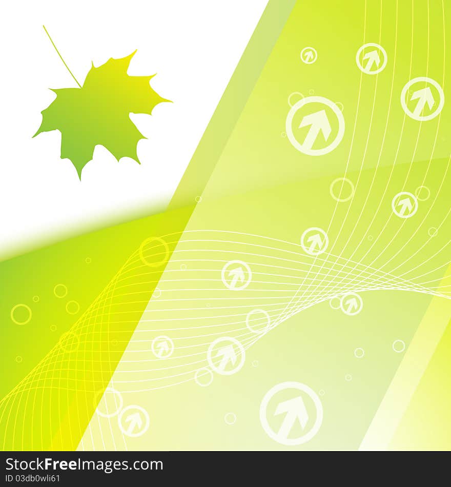 Abstract Green Background