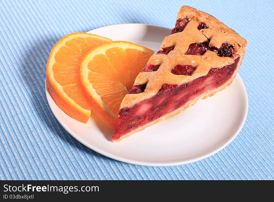 Cherry Pie With Orange