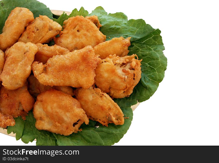 Fried bacaliaros fish for your dinner. Fried bacaliaros fish for your dinner