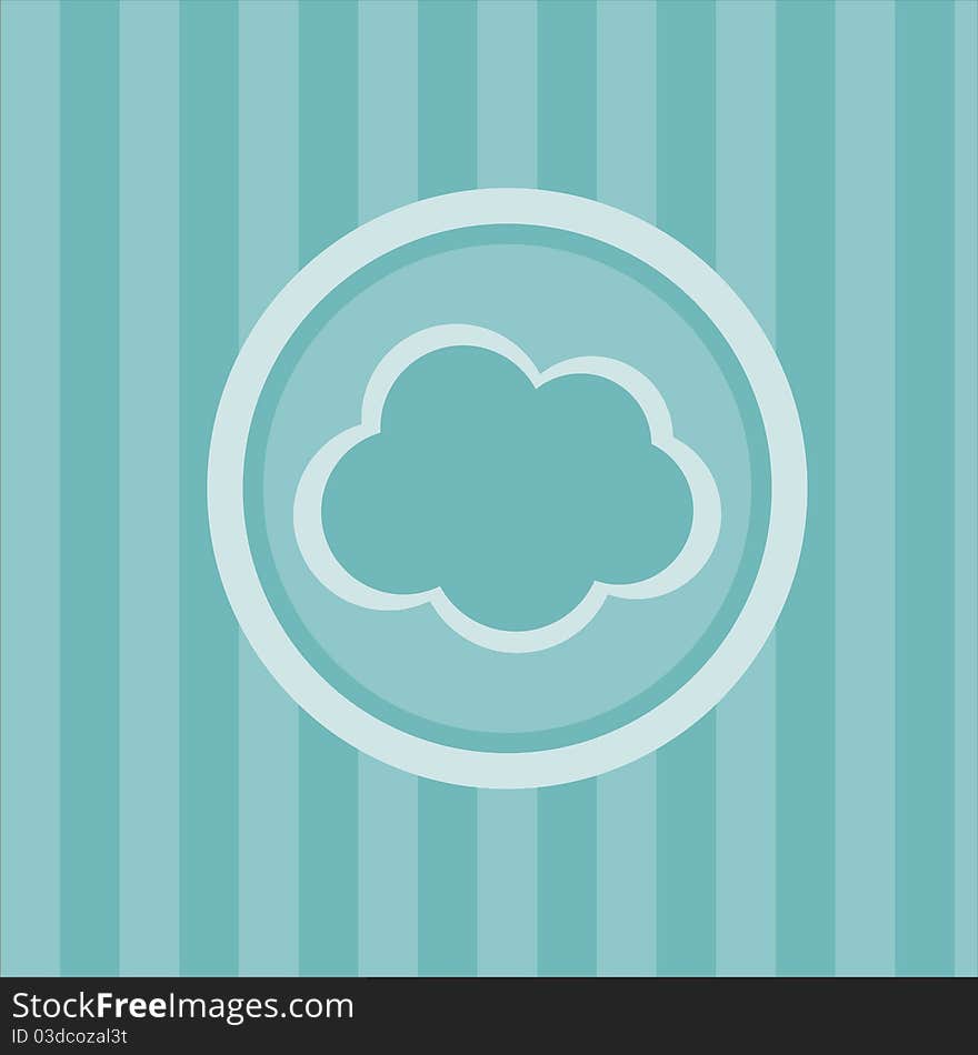 Cute Abstract Cloud Background