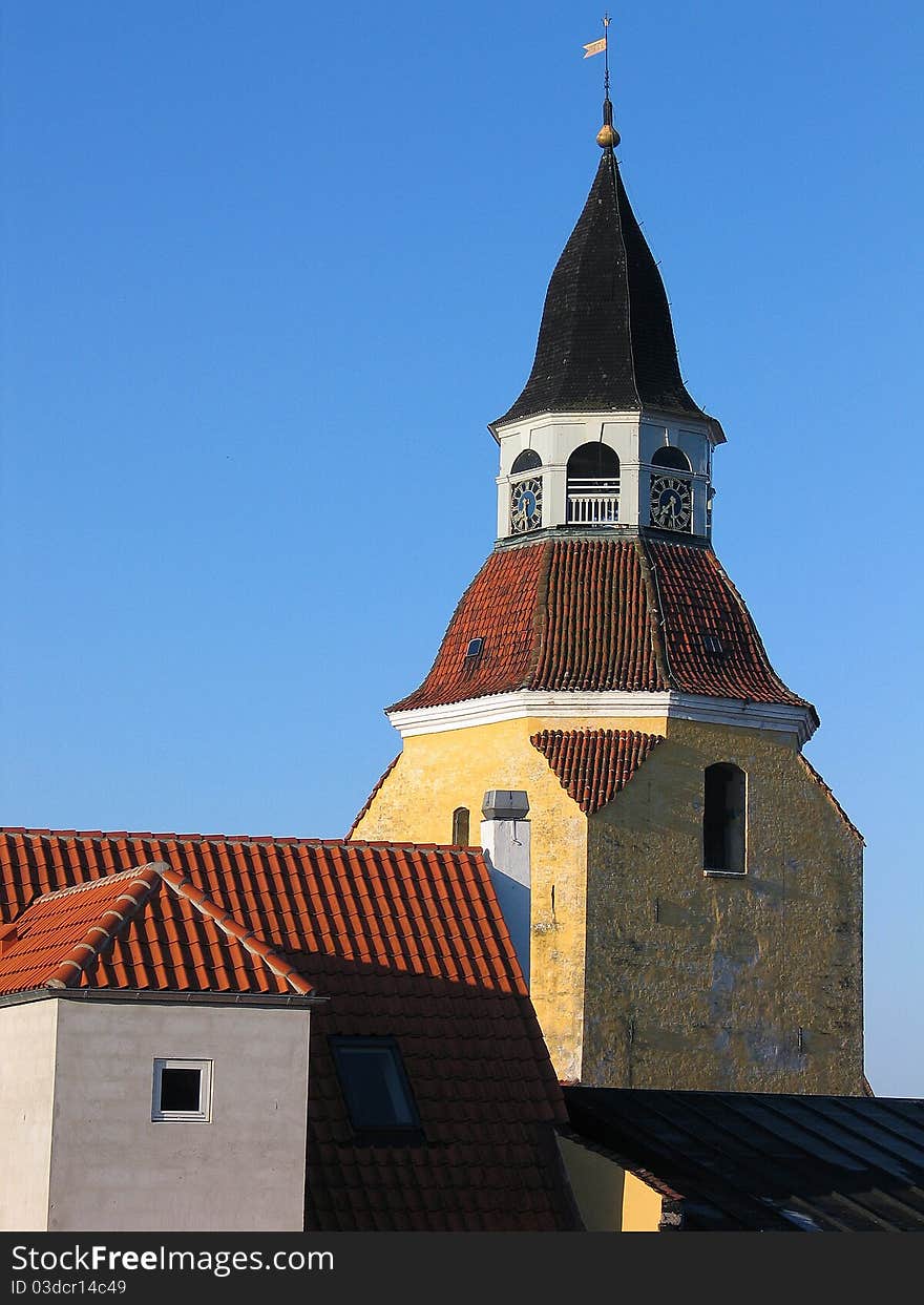 Traditional old Danish house