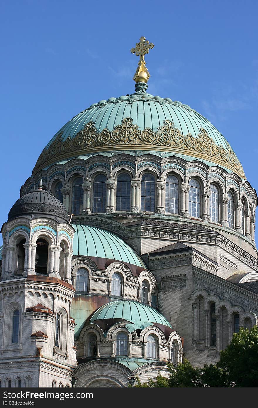 Naval Cathedral in Kronstadt