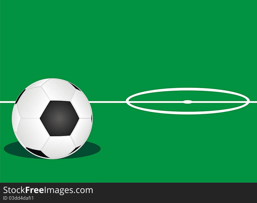 Vector illustration depicting a soccer ball. Vector illustration depicting a soccer ball