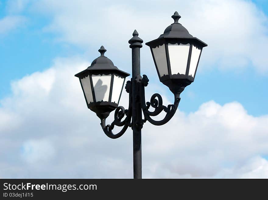 Street lamp, lantern