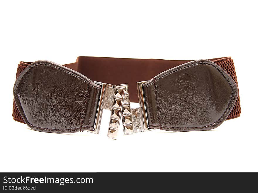 Belt isolated on a white background.