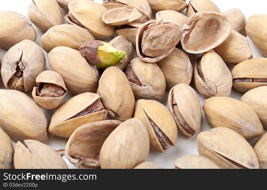 Many Pistachios