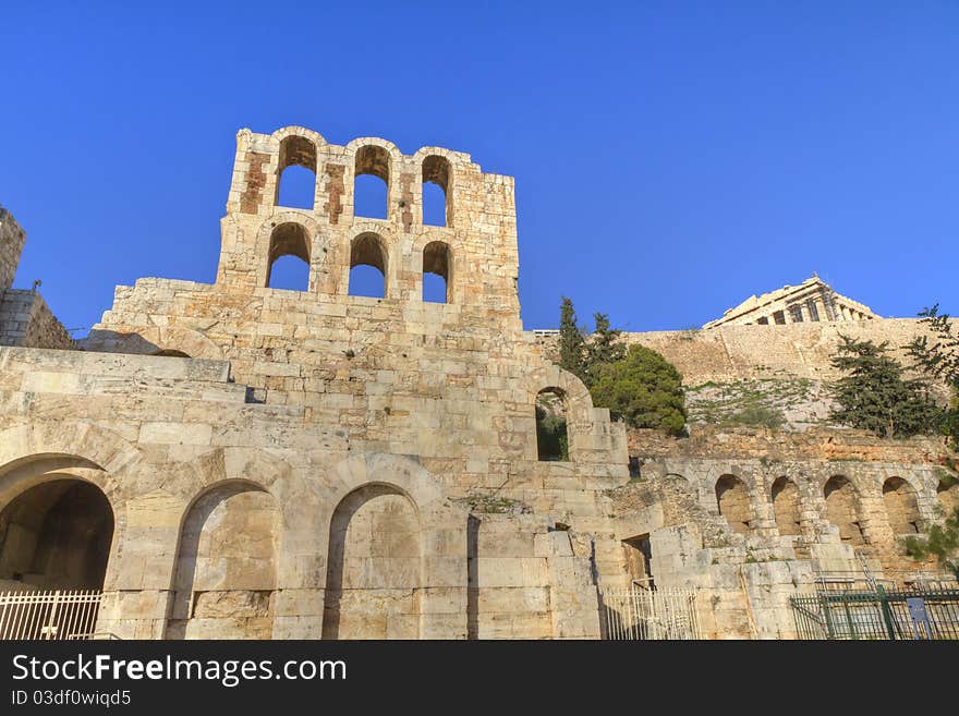 Odeon of Herodes Atticus ,Athens