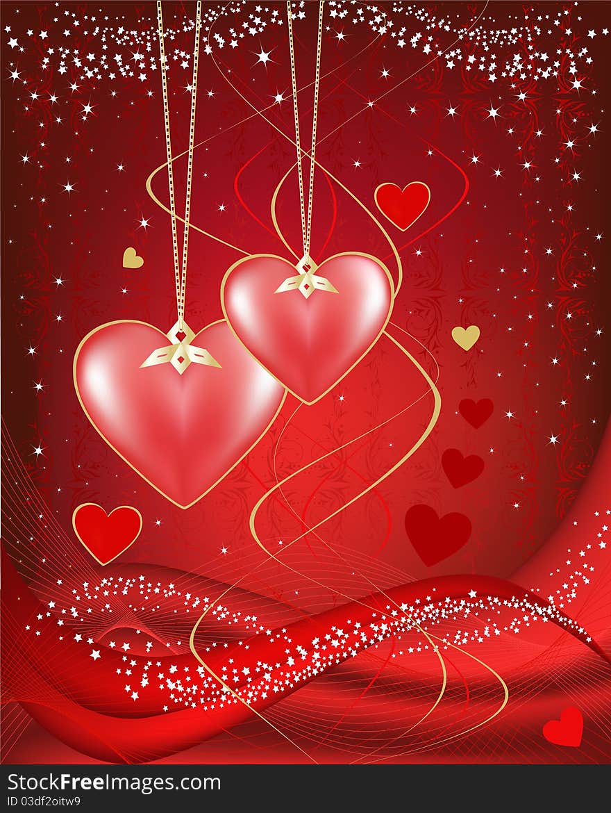 Decoration decorative design heart holiday illustration love ornament red romance traditional. Decoration decorative design heart holiday illustration love ornament red romance traditional