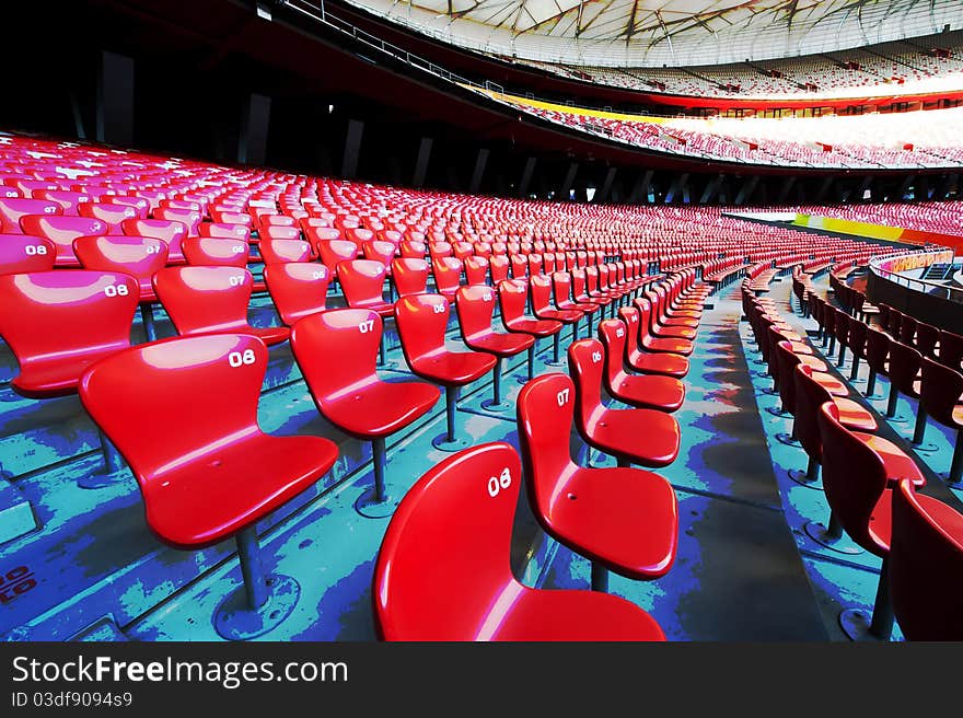 Beijing National Stadium chair