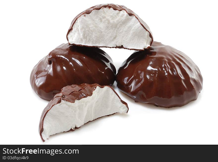 Marshmallows In Chocolate