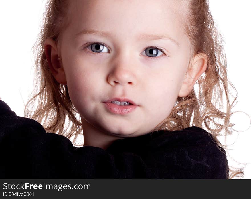 It is all in the eyes of this little child.  She is ready to take on the world. It is all in the eyes of this little child.  She is ready to take on the world.