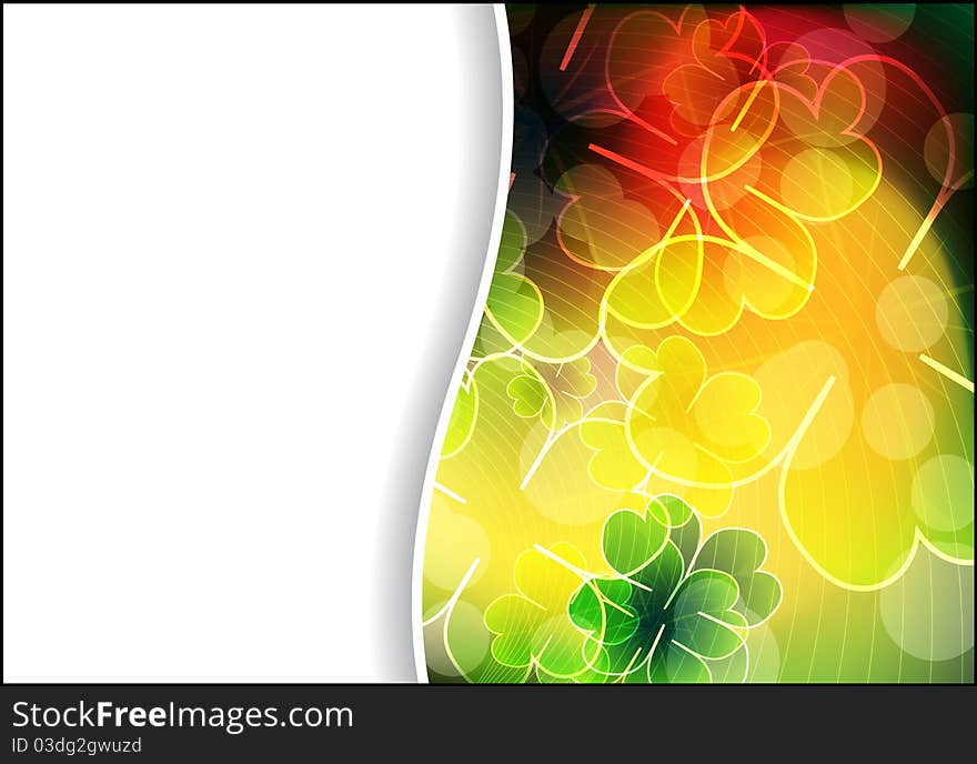 Transparent flowers silhouettes  on abstract background. Transparent flowers silhouettes  on abstract background