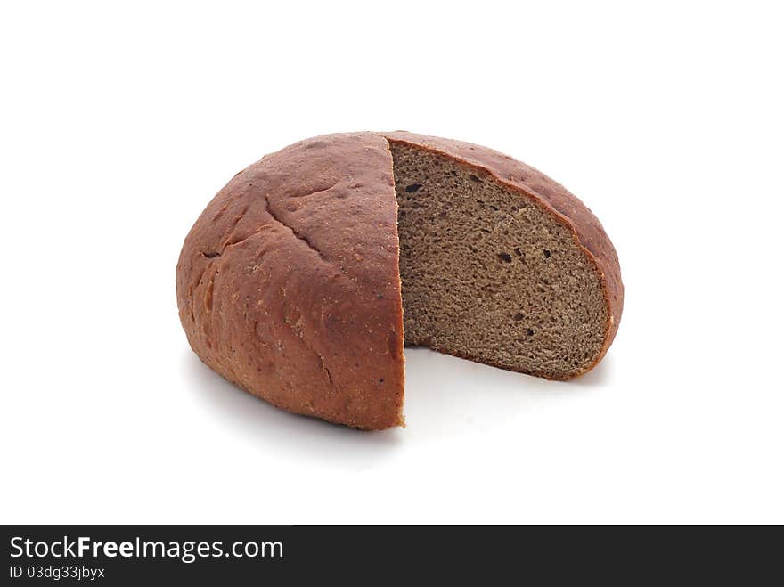 A piece of bread. Part of the loaf.