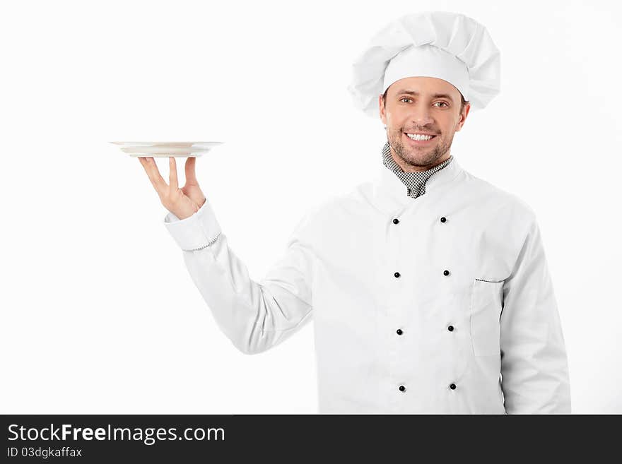 Smiling cook