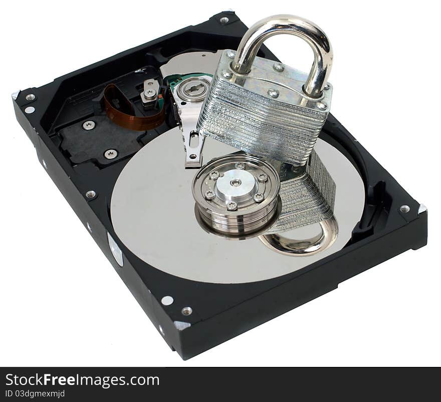 Strong Lock on Top of Hard Disk