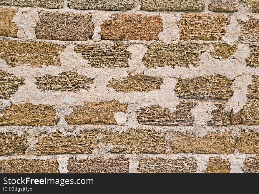 Blocks of limestone as background. Blocks of limestone as background