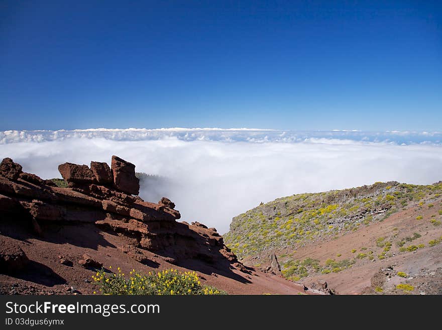 High landscape at La Palma