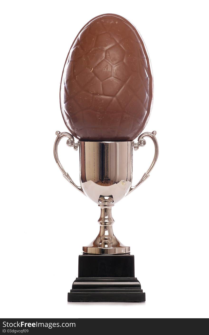 Easter Egg And Trophy