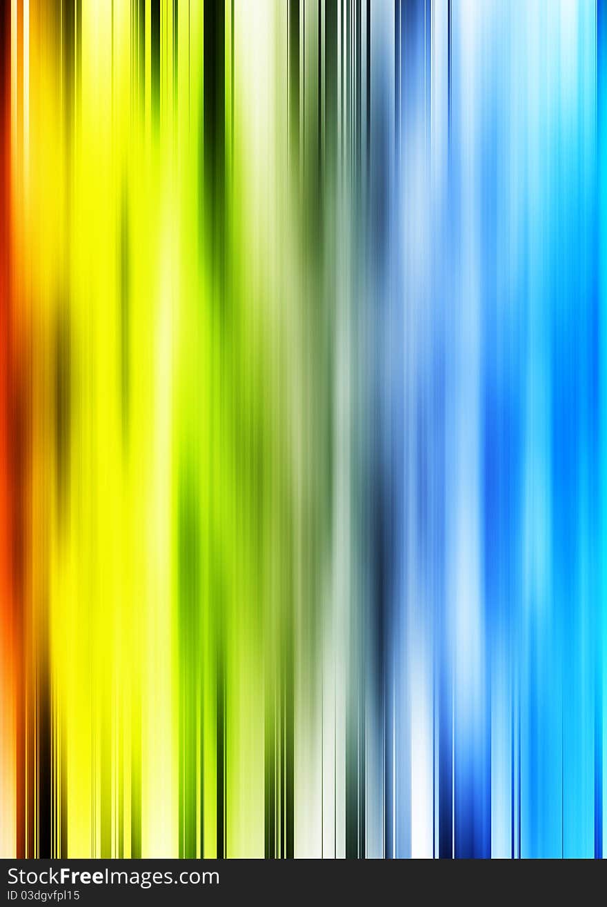 The abstract background from vertical lines of colors of a rainbow