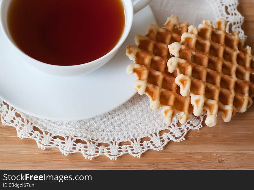 Belgian Waffles For Your Breakfast.