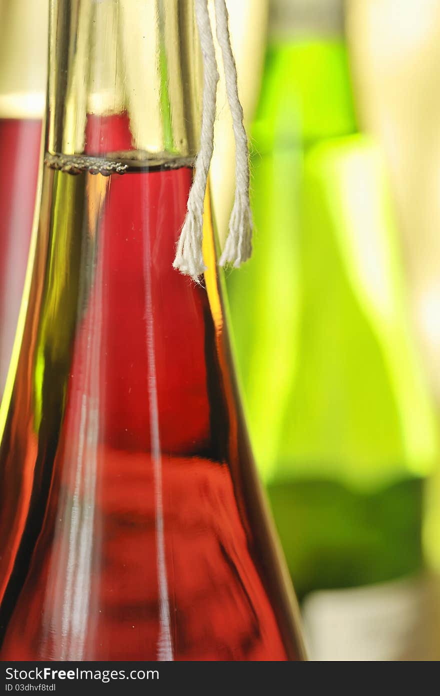 Still-life With Wine Bottles