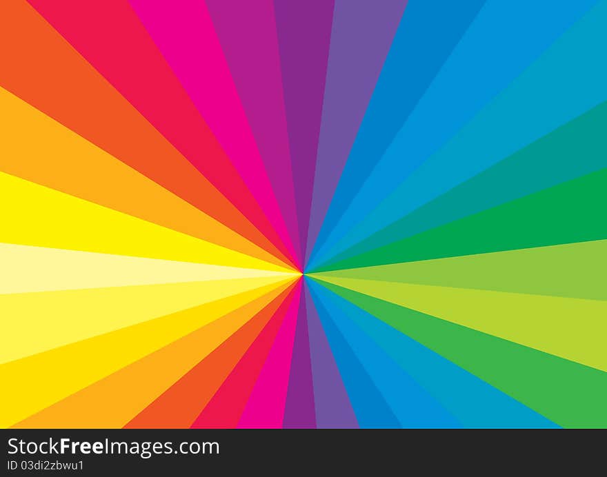 A colourful abstract rainbow background. A colourful abstract rainbow background